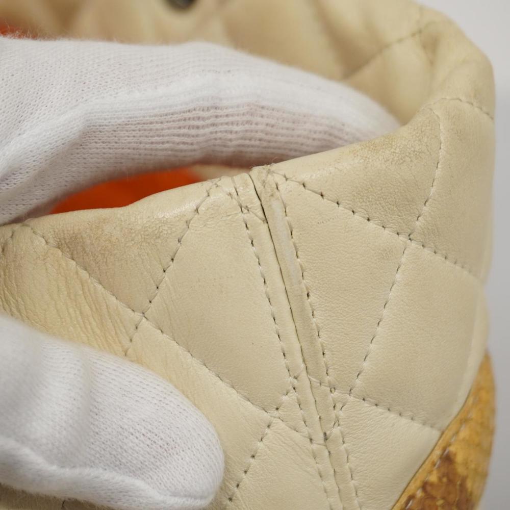 Chanel Cambon Tote Bag Lambskin Python White Silv… - image 8